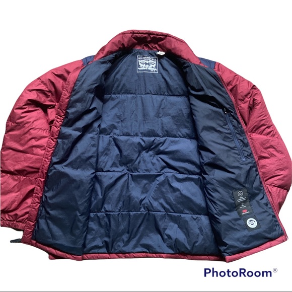 LEVI'S RETRO 90S INDIE PUFFER DOWN JACKET - Picture 7 of 13